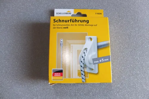 schellenberg 11034 Schnurführung f Schnurwickler weiß