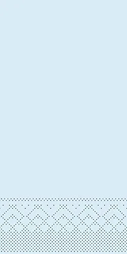 MANK Serviette in HELLBLAU aus 3-lagigem Tissue, 33 x 33 cm, 1/8 Falz, Premium Einmal-Servietten, 100er-Pack, Ideal für Hochzeiten, elegante Events & Gastronomie