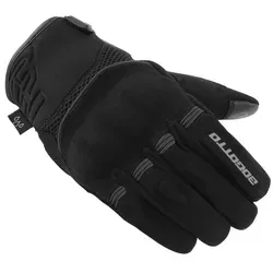 Bogotto Clutch-RS Motorrad Handschuhe, schwarz, Größe M für Männer - Motorradhandschuhe mit zertifiziertem Knöchelprotektor und verstärkten Fingerknöcheln für optimalen Schutz und Komfort beim Fahren.