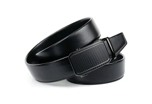 Ledergürtel ANTHONI CROWN, Damen, Gr. 85, schwarz von Anthoni Crown