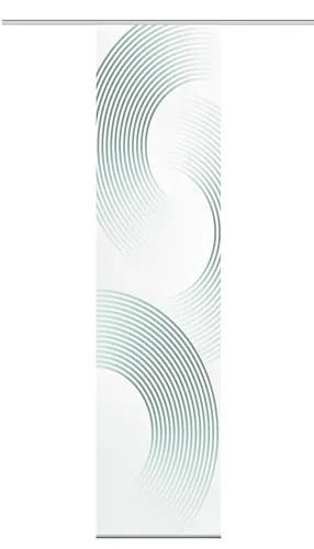 VISION S Schiebevorhang BEXON in Bambus-Optik in petrol von Vision S