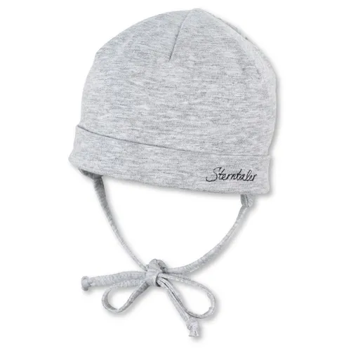 Sterntaler Kid's OCS Beanie Melange Mütze grau 35 cm von Sterntaler