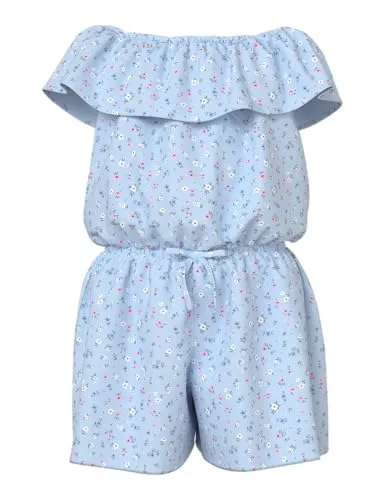 NAME IT girl Playsuit Print in blau von NAME IT