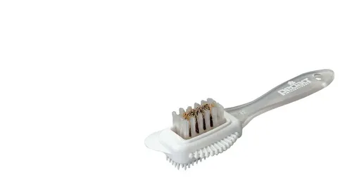 Pedag Combibürste mit Messing zur Reinigung von Rauleder - 801