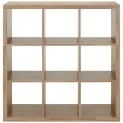 Raumteiler in Eichefarben - Stilvoll und vielseitig - Regale: Unser Raumteiler Style in Sonoma Eiche schafft klare Abgrenzungen und ist belastbar bis 3 kg pro Fach. Ideal für Wohnzimmer, Schlafzimmer oder Büro.