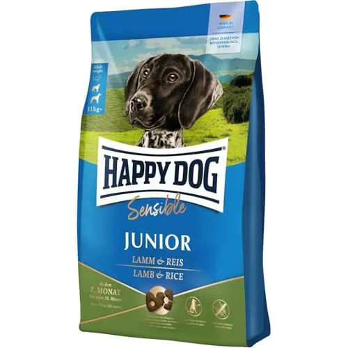 Happy Dog Supreme Sensible Junior Lamm & Reis 1 kg
