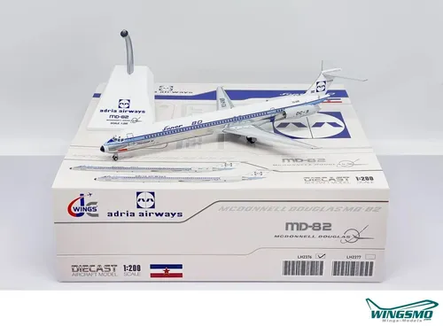 JC Wings Adria McDonnell Douglas MD-82 YU-ANB LH2376