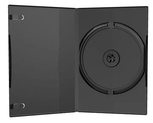 DVD CD Hüllen slim 7mm black 25