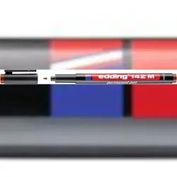 edding 142 M Permanenter Folienschreiber braun