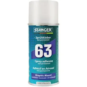 Stanger Sprühkleber 1000631, Graphic Mount, 150ml, ablösbar, transparent