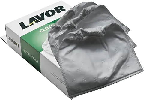 Lavor 5.212.0101 Stofffilter - Staubsauger-Ersatzteile: Auswaschbarer Textilfilter für Trockensauger, erhöht die Lebensdauer Ihres Gerätes und lässt sich leicht ersetzen. Inhalt: 3 Stück, passend für viele Modelle.