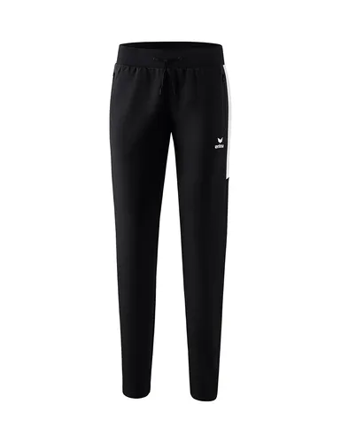 Erima Trainingshose Pant Squad lang schwarz/weiss Damen, Größe: 36