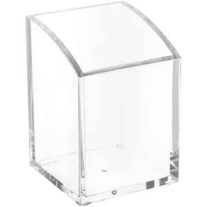 Maul Stiftehalter 1955005, Acryl, 1 Fach, transparent in weiß von Maul