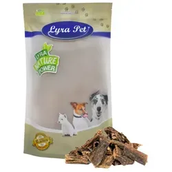 Lyra Pet® Rinderleber 1 kg - Premium Kausnack für Hunde - Hundefutter: Extra langer Kaugenuss für Ihren Hund! 100% reines Naturprodukt, schonend getrocknet, ohne Zusatzstoffe. Reich an Eiweiß und Vitaminen für eine artgerechte Fütterung.