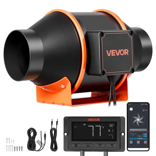 VEVOR 101,6mm Rohrventilator Regelbar