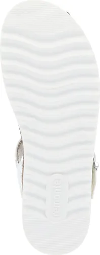 Remonte Damen Riemchensandalen D0Q55, Komfortable Sommerschuhe mit veganen Materialien - Wanderschuhe, ideal für den Sommer mit veganer Fertigung und Lite 'n Soft Technologie für optimale Dämpfung und herausnehmbare Innensohle.