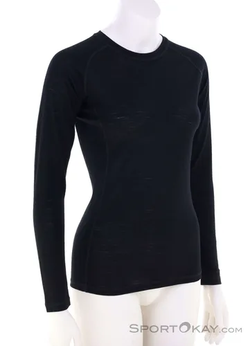 GripGrab Merino Blend Thermal LS Damen Funktionsshirt Schwarz
