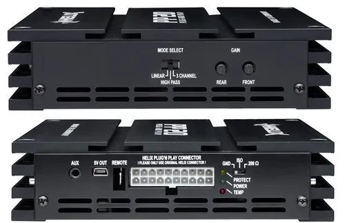 HELIX PP20 AUX NEU 4-Kanal Endstufe mit 4 x 30 Watt RMS, UVP 349 €