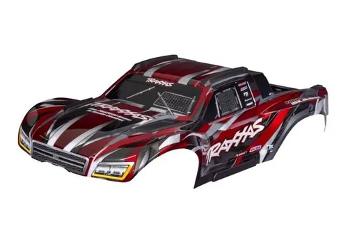 Produktbild Traxxas 10211-RED Karosserie Maxx Slash rot mit Aufkleber