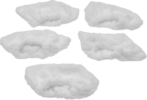 vhbw 5x Wischbezug kompatibel mit Kärcher SC3 EasyFix, SC 3 Premium, SC 3.100 B, SC 4.100 C, SC 4.100 CB, SC 5.800 C Dampfreiniger - Frottee-Überzug