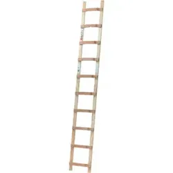 Euroline Holz-Dachdeckerauflegeleiter Nr. 11101 1x14 von euroline