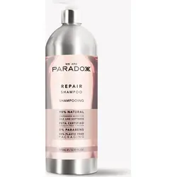 We Are Paradoxx Professionelles Reparatur-Shampoo 975 ml - Hochwertiges Shampoo für die Reparatur geschädigten Haares. Stärkt, revitalisiert und verleiht einen strahlenden Glanz – für gesundes, widerstandsfähiges Haar.