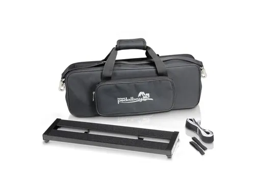 Palmer MI PEDALBAY 50 - Kompaktes Pedalboard mit Tragetasche - Pedale & Fußschalter für Keyboards, ergonomisches Design für optimalen Komfort und hochwertige Leistung für Musiker.