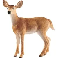 Schleich Weißwedelkuh - Realistische Tierfigur aus hochwertiger Verarbeitung, perfekt für Sammler und Kinder zum Spielen und Lernen