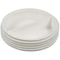 tecuro Verschluss-Stopfen 1 1/2 Zoll für Spülen- und Gerätesiphon - KS-weiß - Weiß