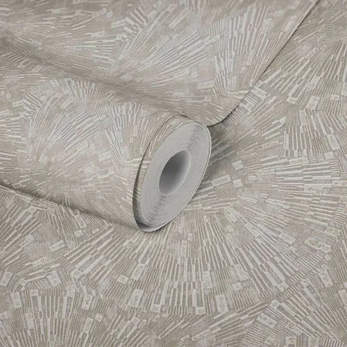 Vliestapete 3D Grafisch beige silber Glanz Titanium 38203-3 (3,17€/1qm)