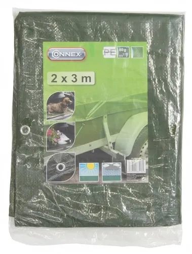 Abdeckplane/Schutzplane 2 x 3m 80g/m² Polyethylen grün CONNEX FLOR80440