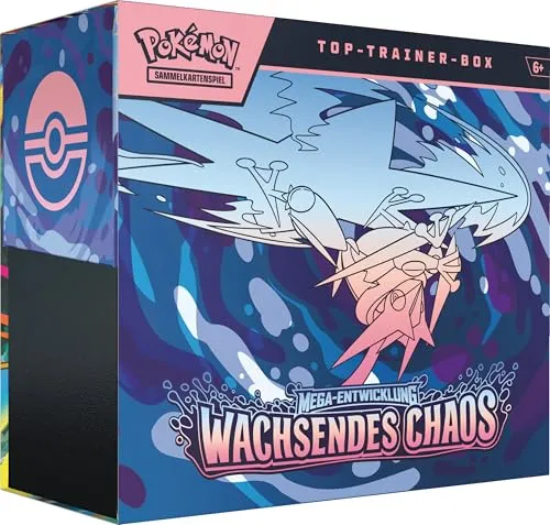 Pokémon – ME04 Wachsendes Chaos – Top-Trainer-Box – DE von Pokémon