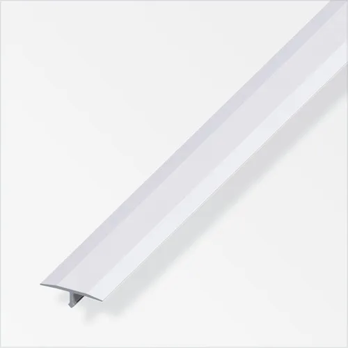 alfer Fugenabdeckprofil 1 m, 6 x 14 mm Aluminium eloxiert silber