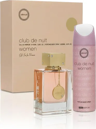 Armaf Club De Nuit Gift Set Women Eau De Parfum - Deodorants: Erleben Sie den blumig-fruchtigen Duft von Armaf mit Eau de Parfum und Body Lotion, die Ihre Sinne betören und für langanhaltende Frische sorgen.