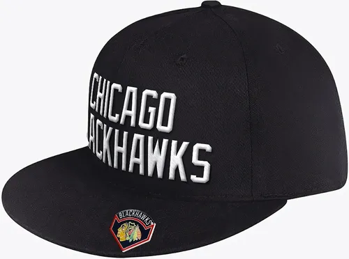 Chicago Blackhawks Snapback Cap Black Ice Cap