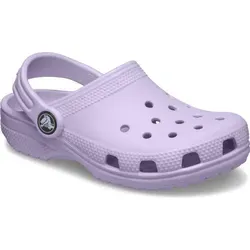 Crocs Classic Clog Toddlers Moon Jelly - Bequeme Kinderclogs - Die Crocs Classic Clogs für Kleinkinder bieten höchsten Komfort und sicheren Halt. Ideal für Zuhause und unterwegs, mit leichtem Croslite-Material und praktischen Belüftungsöffnungen für individuellen Style.