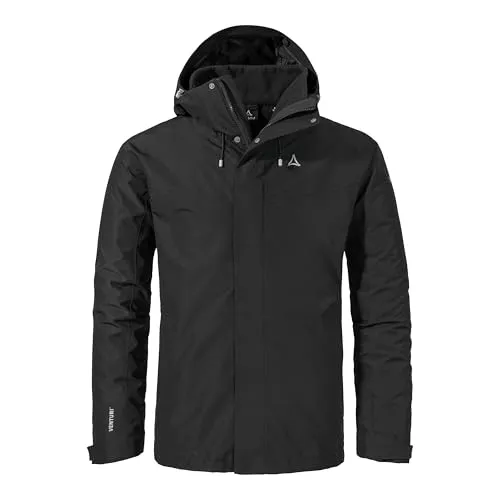 Schöffel Herren 3in1 Jacket Style Okere MNS - Funktionsjacke mit wasserdichtem VENTURI Außenstoff und herausnehmbarer Fleecejacke, ideal für jedes Wetter und optimale Anpassungsmöglichkeiten.