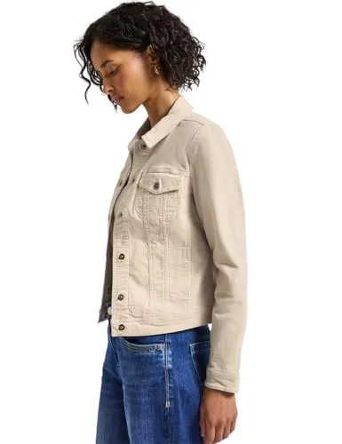 Cordjacke STREET ONE für Damen, Gr. 42, malted beige von Street One