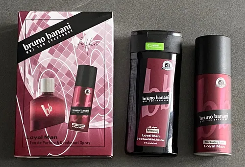 Produktbild Bruno Banani Loyal Man Geschenkset, 30ml EdP + 250ml Duschgel + 200ml Deo, neu