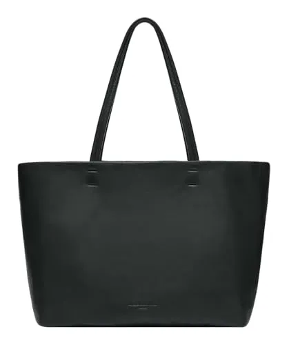 Liebeskind Hera Sheep Natural L Shopper schwarz - Umhängetaschen aus hochwertigem Schafsleder, stilvoll und geräumig für den täglichen Gebrauch.