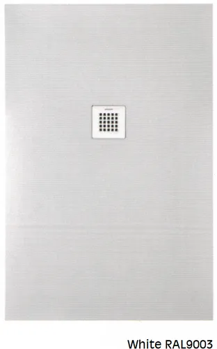 Moderne Duschtasse aus Mineralwerkstoff 100 x 80 cm