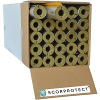 Scorprotect Karton Rohrisolierung Alu 35 MM X 20 MM