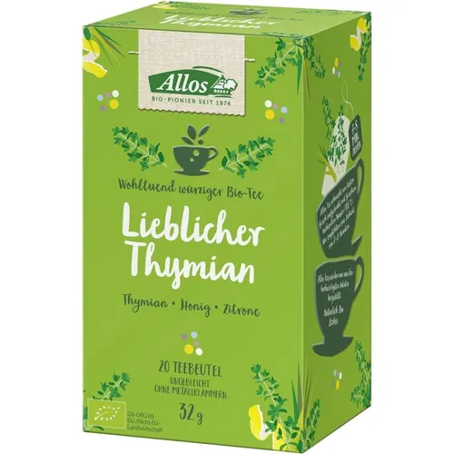 Lieblicher Thymian - 20 Teebeutel 32g | ALLOS