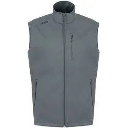 Jako Premium Softshelljacke Damen - Steingrau - Funktionsjacken mit wind- und wasserabweisendem Obermaterial, weichem Fleece und praktischen Reißverschlusstaschen für optimalen Komfort und Schutz bei Outdoor-Aktivitäten.