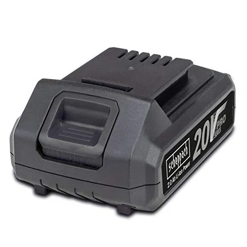 Scheppach BA2.0-20ProS Ersatzakku | 20V Lithium-Ionen Akku mit 2Ah Kapazität