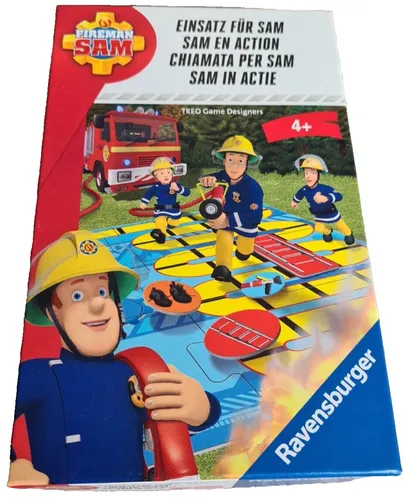 Ravensburger Mitbringspiel Wettlaufspiel Feuerwehrmann Sam Einsatz für Sam 23430