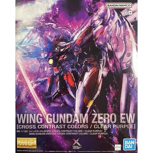BANDAI MG Wing Gundam Zero EW Clear Purple Limited Model Kit Gundam Y867960