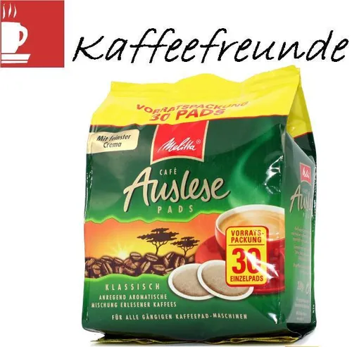 MELITTA AUSLESE 30 KAFFEEPADS KLASSSICH FÜR SENSEO