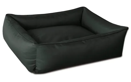 BedDog Hundebett MAX - Ergonomisches Hundekissen für mittelgroße Hunde, anthrazit - Erleben Sie hohen Komfort mit dem BedDog Hundebett MAX. Das robuste Kissen bietet eine bequeme Liegefläche und eine stabile Umrandung zum Einkuscheln. Pflegeleicht dank abziehbarem Bezug, ideal für drinnen und draußen.