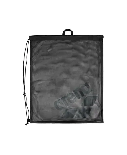 Arena Sporttasche ONE GO MESH BAG 010240 - Sporttasche aus strapazierfähigem, schnelltrocknendem Polyesternetz für den einfachen Transport von Trainingsgeräten. Ideal für Schwimmer, mit cleverer Netzkonstruktion für Wasserabfluss.